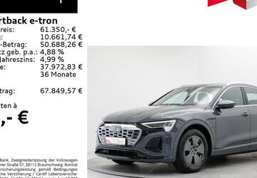 Audi Q8 e-tron 7.500 km 59.580 &euro; Feldkirchen/Westerham 83620