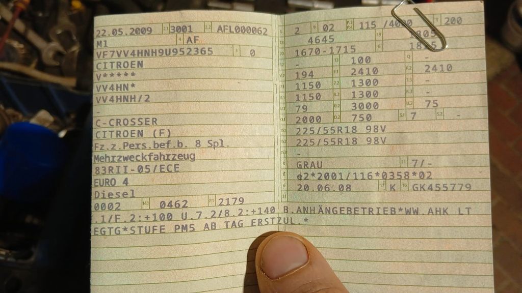 Citroen C-Crosser 225.600 km 4.600 &euro; Aurich 26603