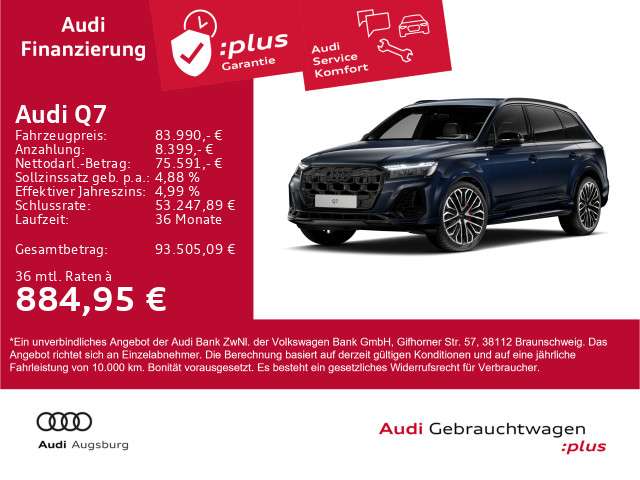 Audi Q7 16.200 km 83.990 &euro; Gersthofen 86368