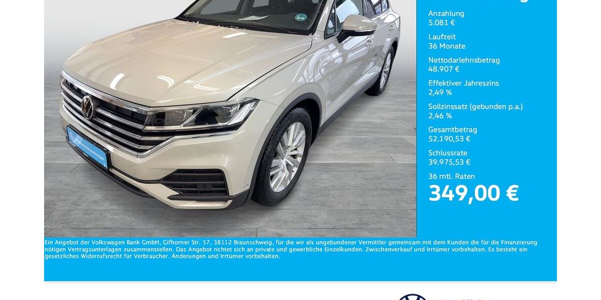 VW Touareg 18.869 km 52.688 &euro; Bergkamen 59192