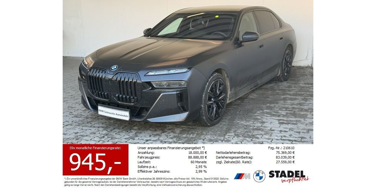 BMW i7 35.464 km 86.888 &euro; Heilbronn 74074
