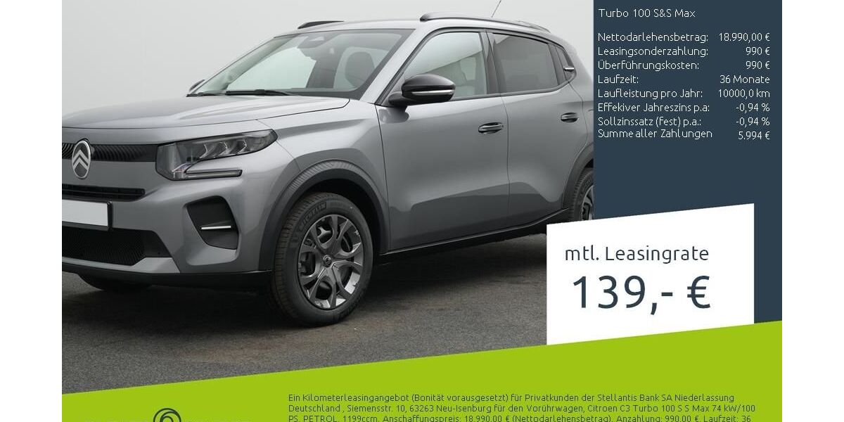 Citroen C3 1.600 km 16.980 &euro; Ahaus 48683