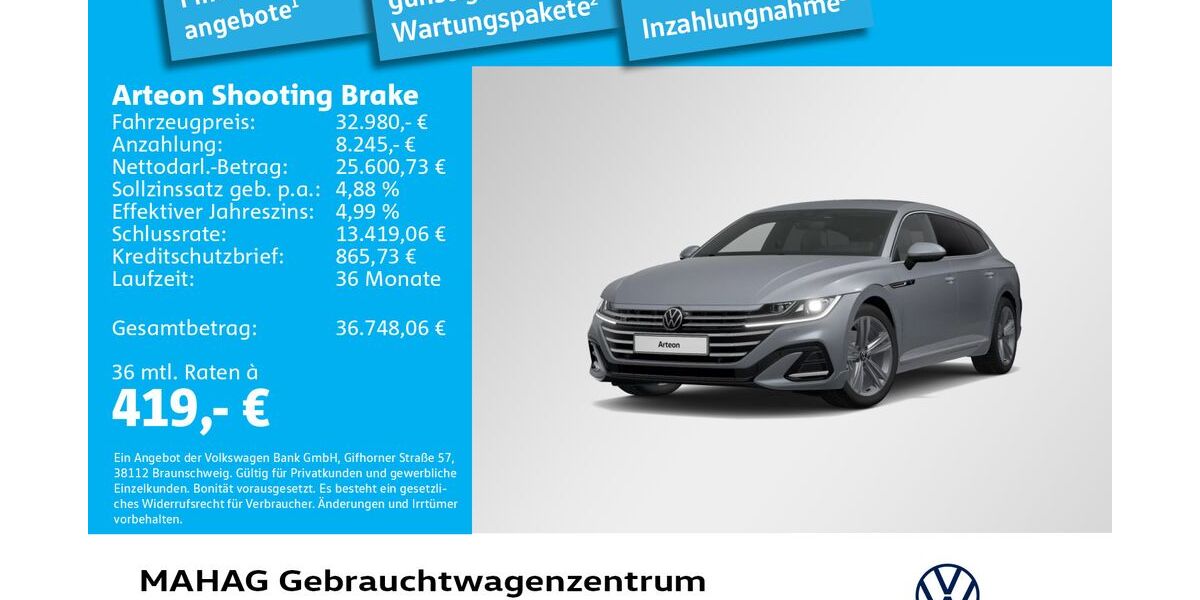 VW Arteon 30.794 km 32.980 &euro; München 80935