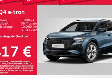 Audi Q4 e-tron 7.250 km 43.629 &euro; Eching 85386
