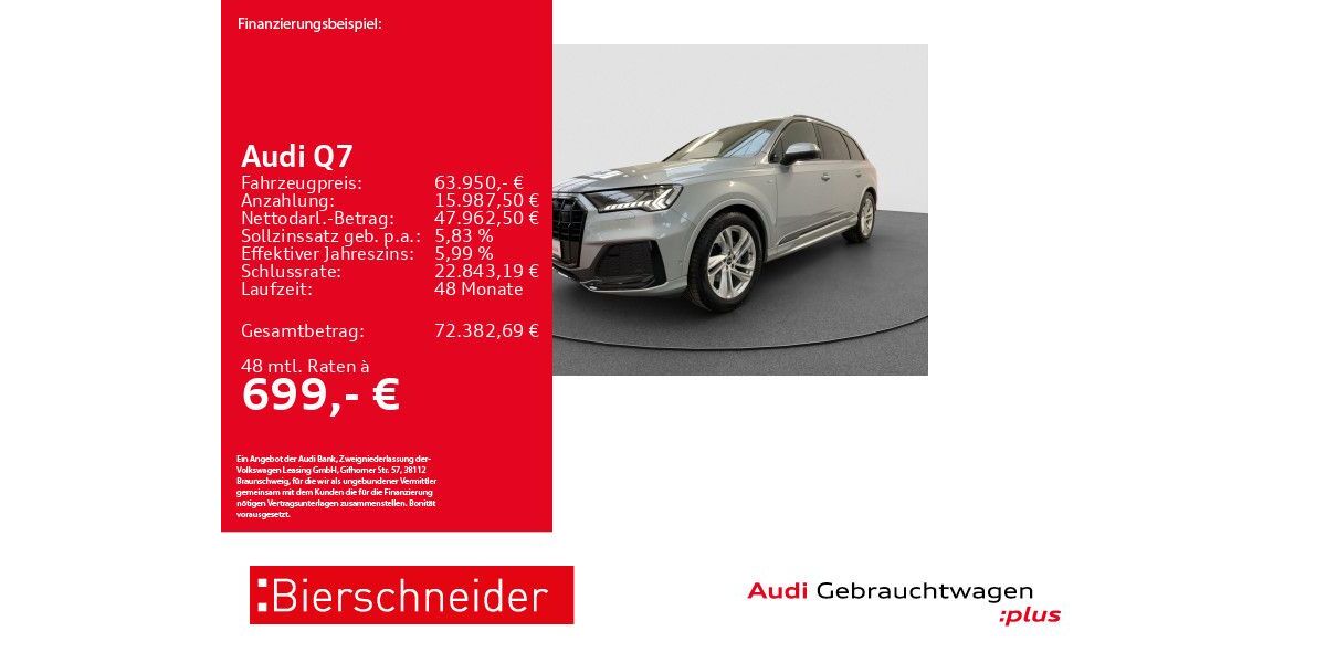 Audi Q7 17.161 km 63.950 &euro; Heidenheim 89518
