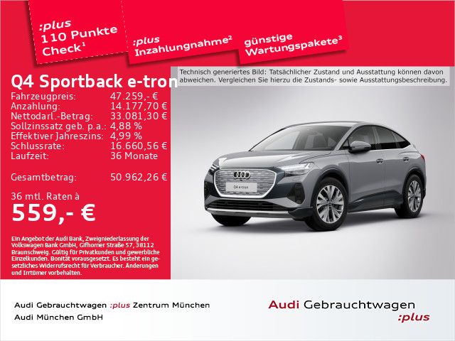 Audi Q4 e-tron 2.657 km 46.872 &euro; Eching 85386
