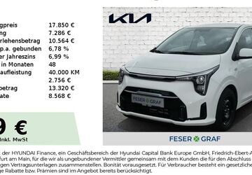 Kia Picanto 4.319 km 17.850 &euro; Schwabach 91126