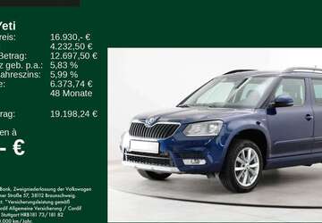 Skoda Yeti 106.846 km 16.930 &euro; Feldkirchen - Westerham 83620