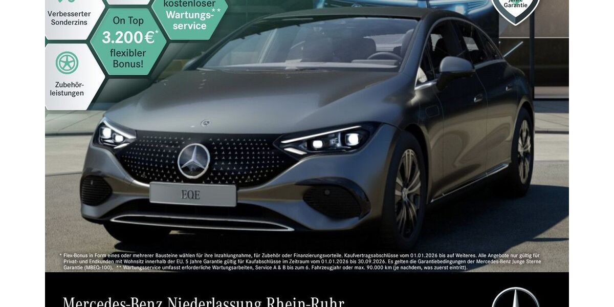 Mercedes-Benz EQE 7.191 km 43.990 &euro; Neuss 41460