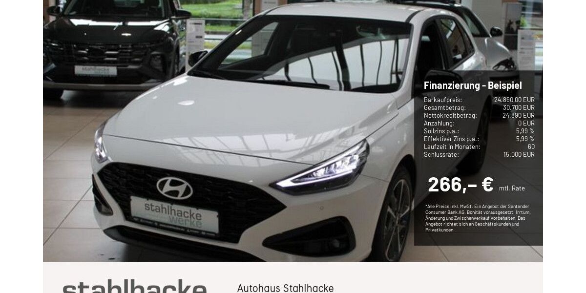 Hyundai i30 9.500 km 24.890 &euro; Gummersbach 51645