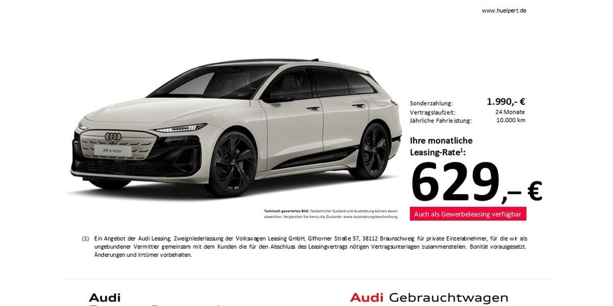 Audi A6 e-tron 14.418 km 77.777 &euro; Dortmund 44143