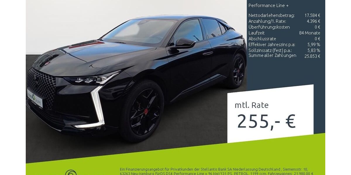 DS Automobiles DS4 24.878 km 21.370 &euro; Münster - Amelsbüren 48163