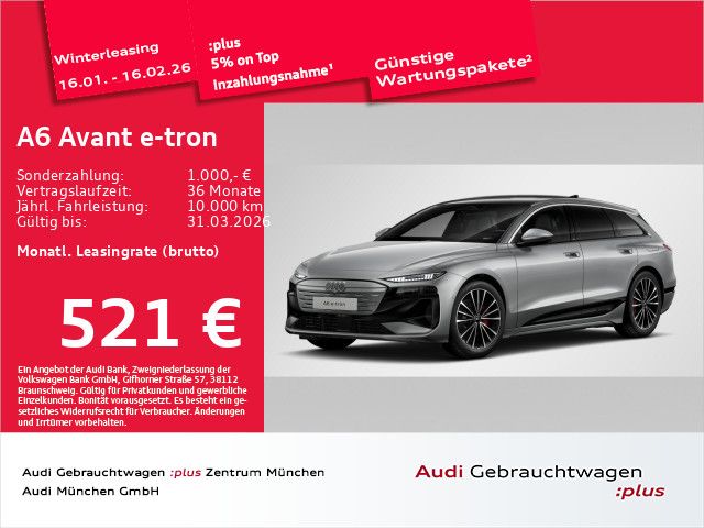 Audi A6 e-tron 15.315 km 62.489 &euro; Eching 85386