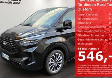 Ford Tourneo Custom 2.500 km 64.690 &euro; Euskirchen 53881