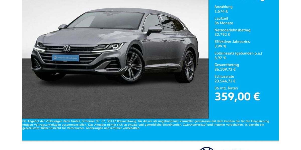 VW Arteon 24.111 km 34.311 &euro; Bergkamen 59192