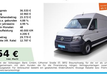 VW Crafter 15.950 km 34.985 &euro; Nürnberg 90441