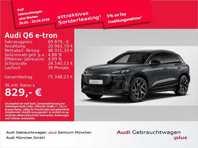 Audi Q6 e-tron 22.352 km 69.879 &euro; Eching 85386