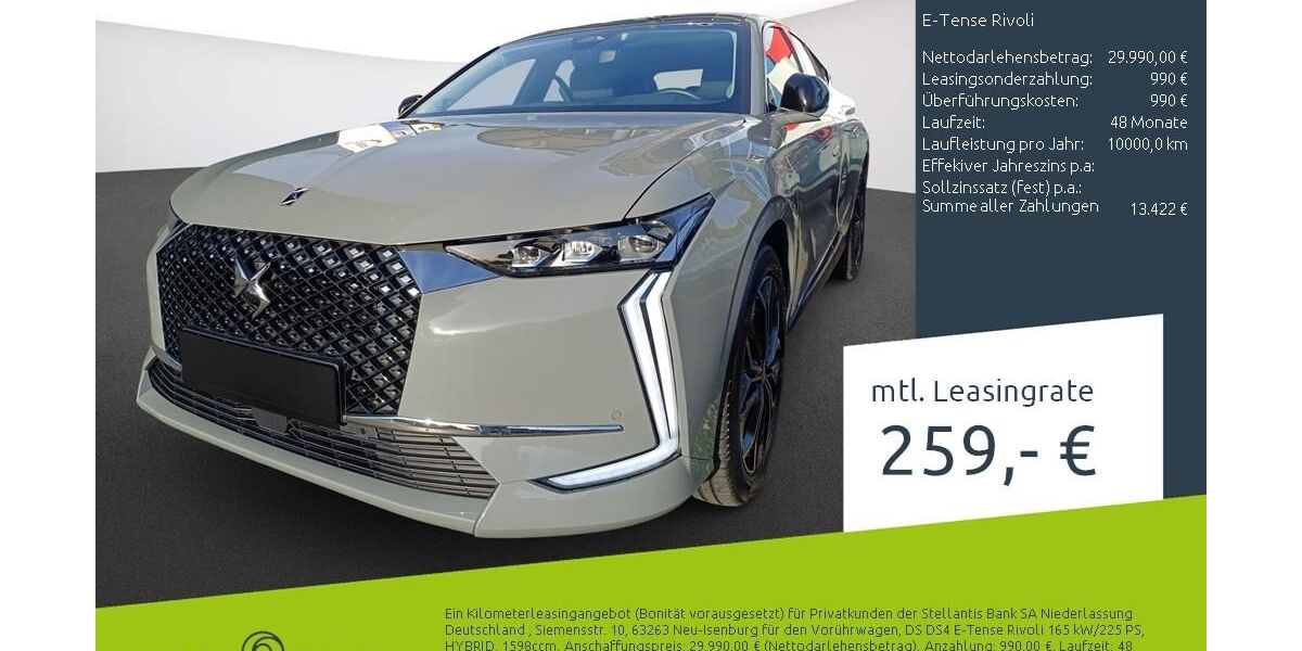 DS Automobiles DS4 15.303 km 30.880 &euro; Borken 46325