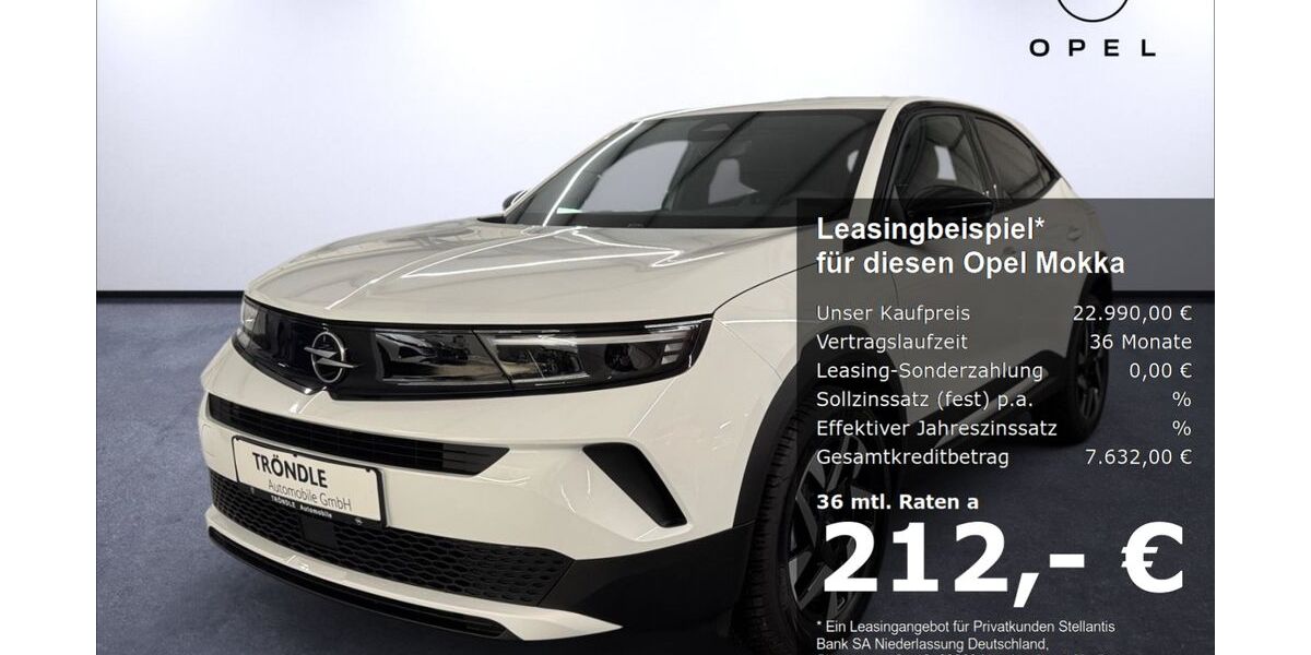 Opel Mokka 6.000 km 22.990 &euro; Lörrach 79541