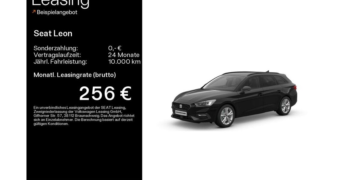 Seat Leon 25.282 km 28.690 &euro; Mainz-Kastell (Wiesbaden) 55252