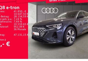 Audi Q8 e-tron 65.510 km 40.850 &euro; Frankfurt am Main 60314