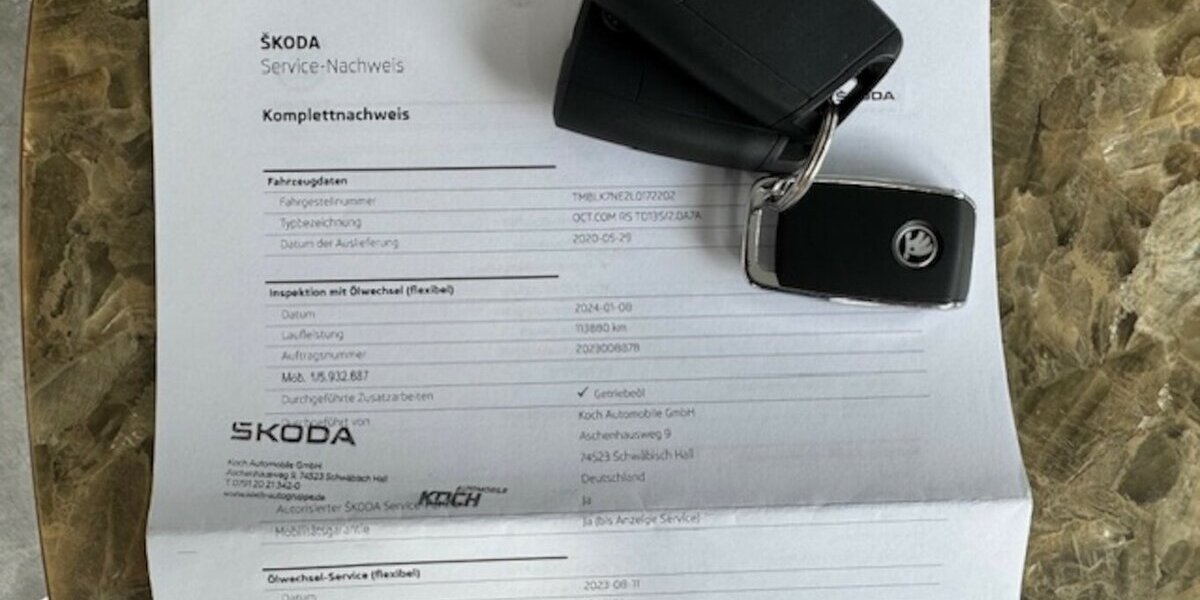 Skoda Octavia Combi RS 2.0 TDI 4x4 143.000 km 18.990 &euro; Neckarsulm 74172