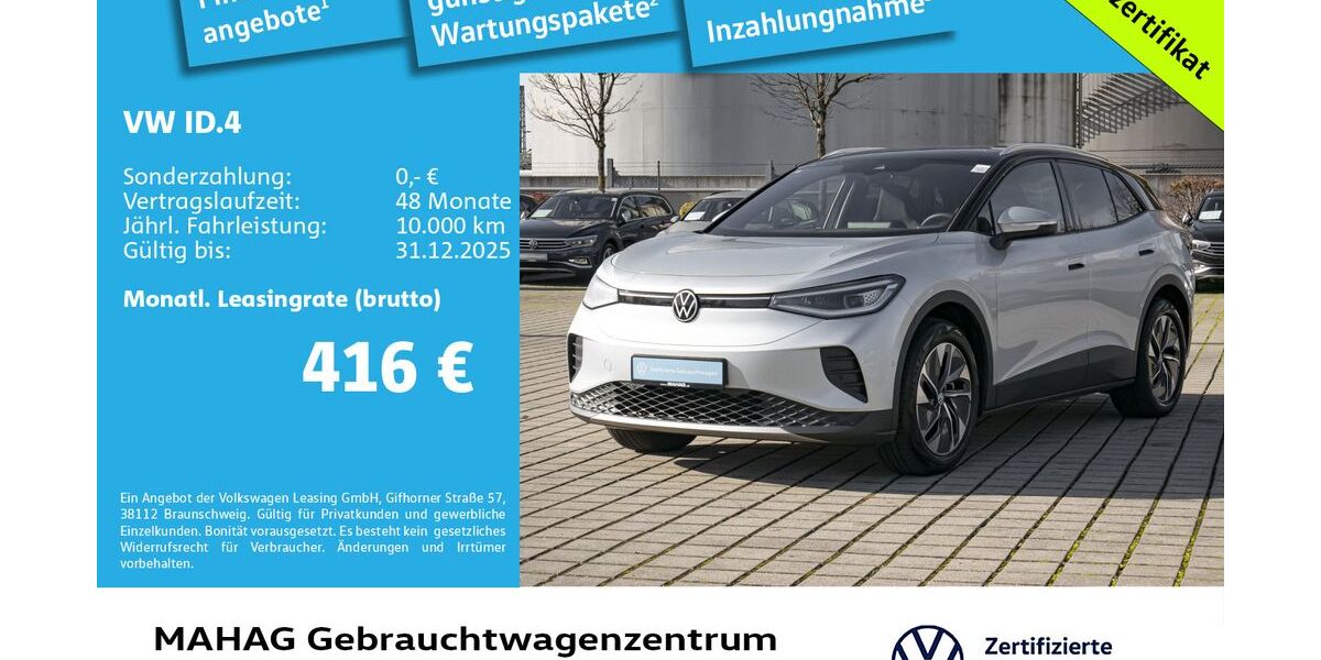 VW ID.4 10.718 km 38.496 &euro; München 80935
