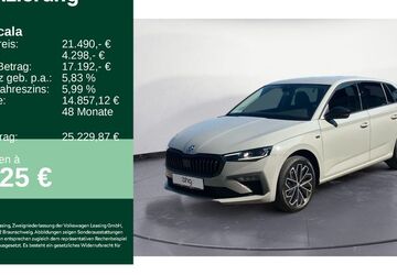 Skoda Scala 6.103 km 21.490 &euro; Reutlingen 72770
