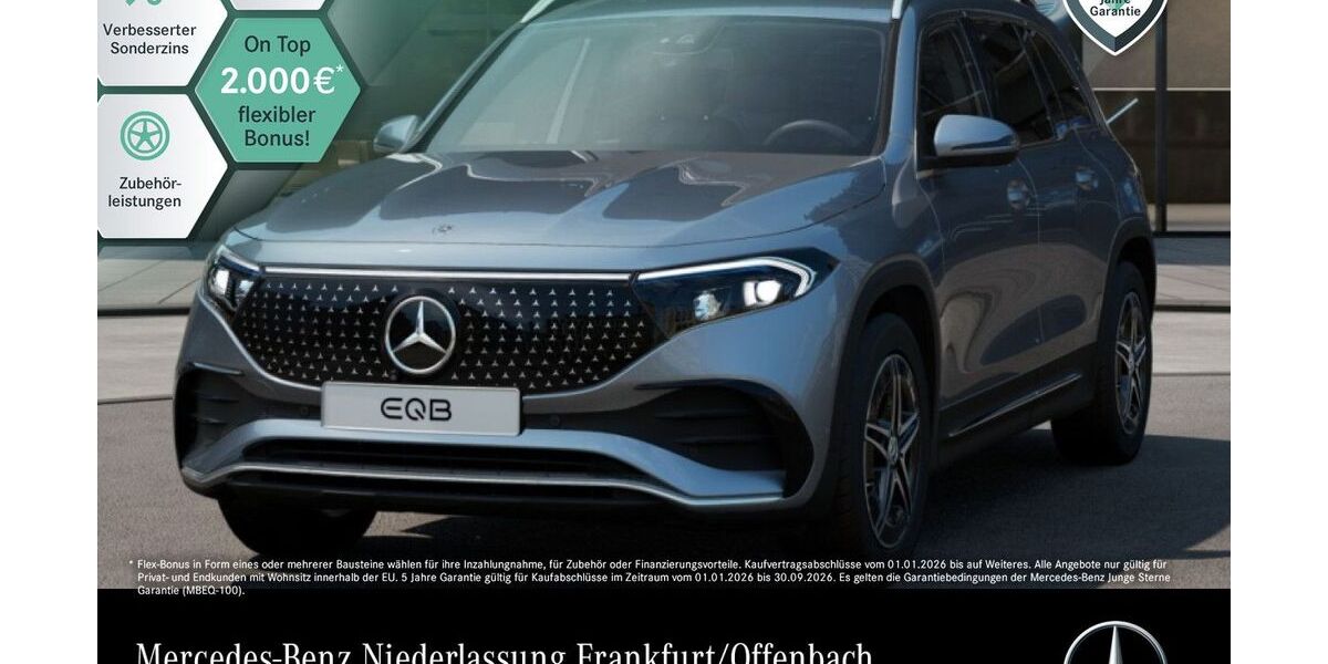 Mercedes-Benz EQB 11.703 km 36.990 &euro; Frankfurt 60599