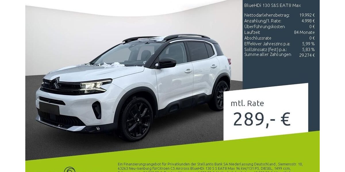 Citroen C5 Aircross 42.459 km 24.990 &euro; Ahaus 48683