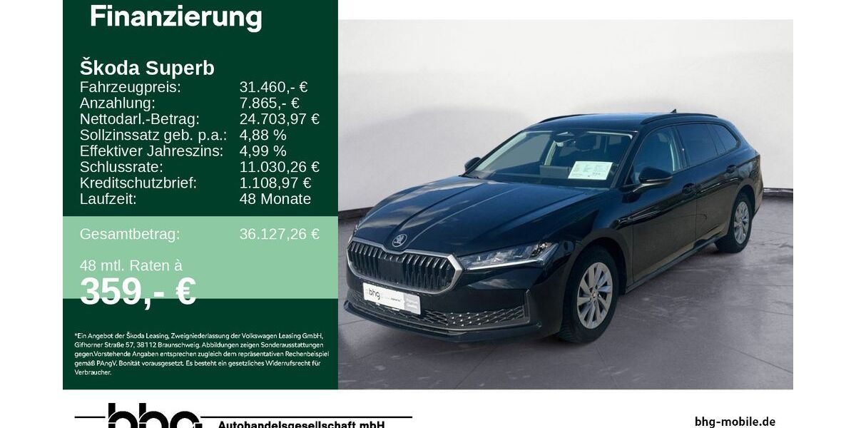 Skoda Superb 22.221 km 31.460 &euro; Mössingen 72116