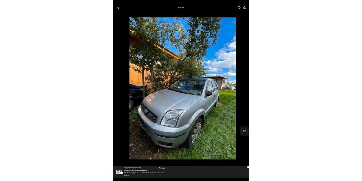 Ford Fusion 255.000 km 600 &euro; Aldingen 78554