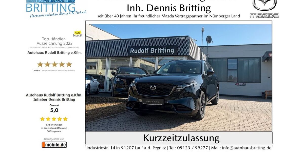 Mazda CX-5 2.000 km 41.990 &euro; Lauf 91207