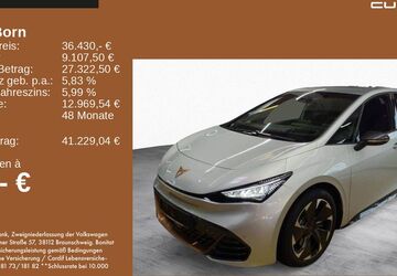 Cupra Born 6.850 km 36.430 &euro; Feldkirchen/Westerham 83620
