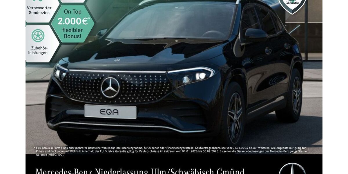 Mercedes-Benz EQA 13.389 km 36.890 &euro; Schwäbisch Gmünd 73529