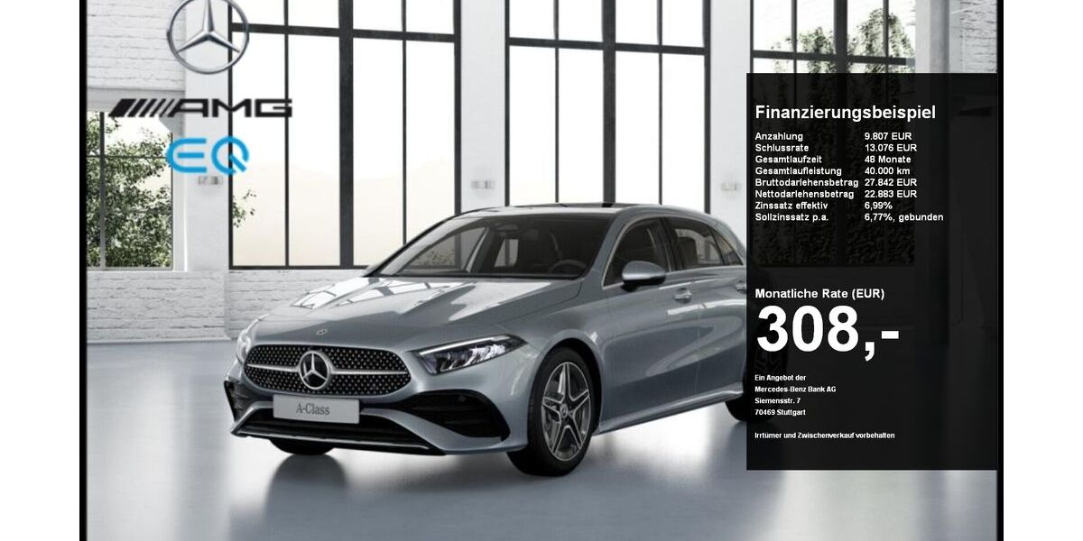 Mercedes-Benz A 180 2.452 km 32.690 &euro; Dortmund 44139