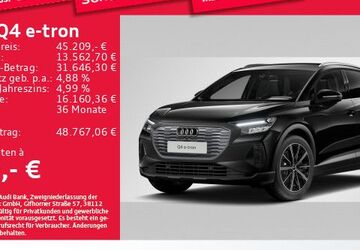 Audi Q4 e-tron 7.771 km 45.209 &euro; Eching 85386