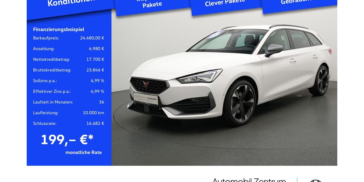 Cupra Leon 49.979 km 23.980 &euro; Leverkusen 51379