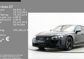 Audi e-tron GT 2.500 km 94.930 &euro; Feldkirchen/Westerham 83620