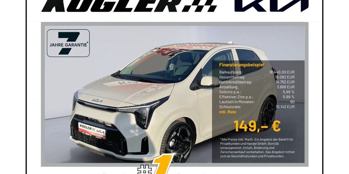 Kia Picanto 2.540 km 18.440 &euro; Rosbach | Frankfurt Nord 61191