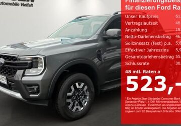 Ford Ranger 3.500 km 61.490 &euro; Euskirchen 53881