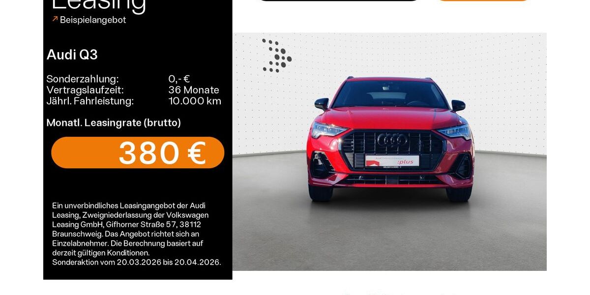 Audi Q3 11.482 km 43.380 &euro; Coburg 96450