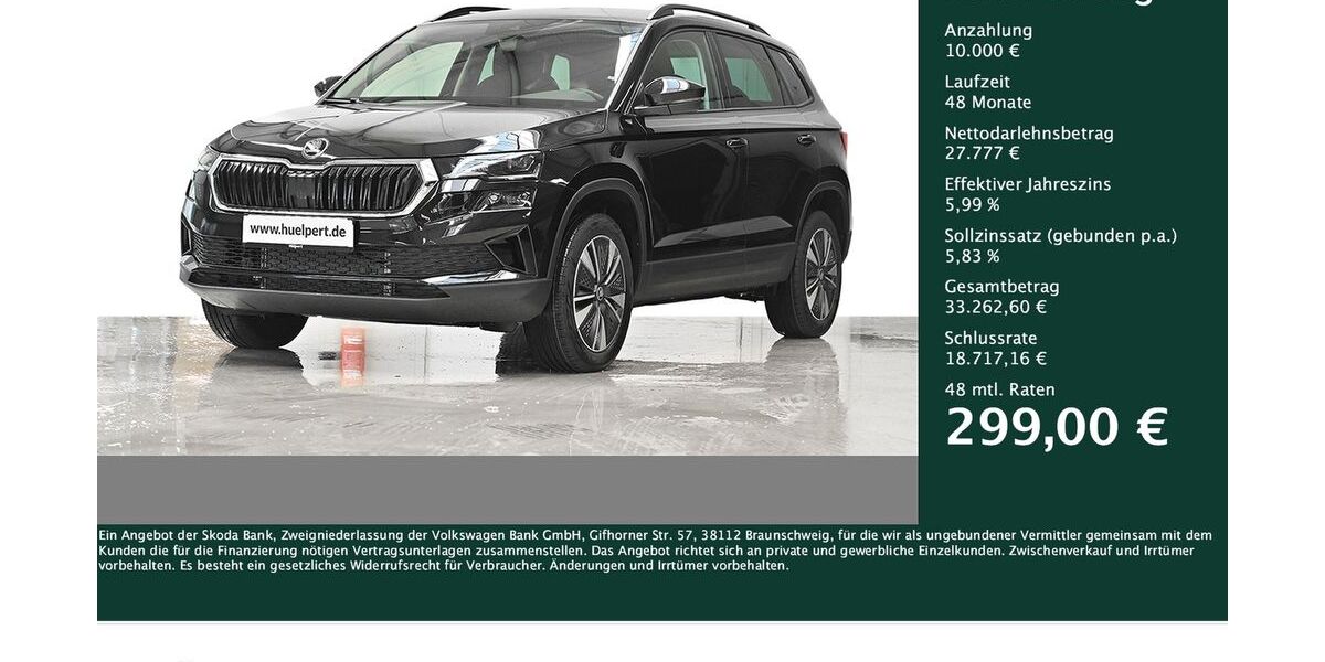 Skoda Karoq 2.703 km 37.777 &euro; Dortmund 44309