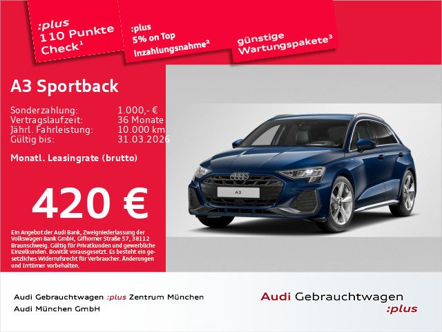 Audi A3 2.579 km 37.241 &euro; Eching 85386