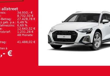 Audi A3 7.531 km 34.930 &euro; Ulm 89073