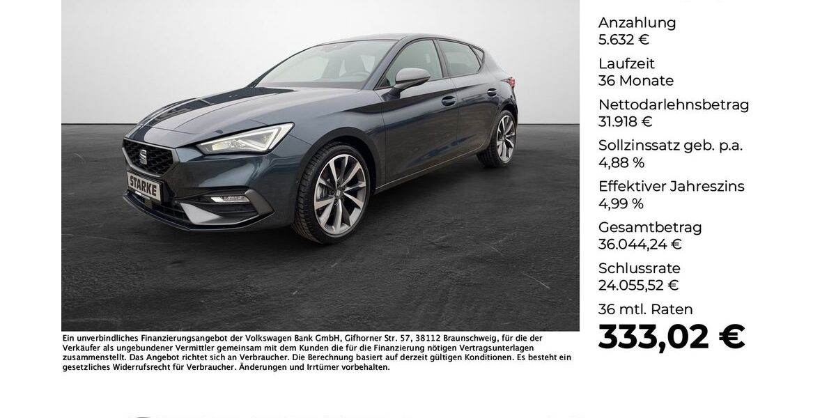 Seat Leon 2.500 km 35.440 &euro; Vechta 49377