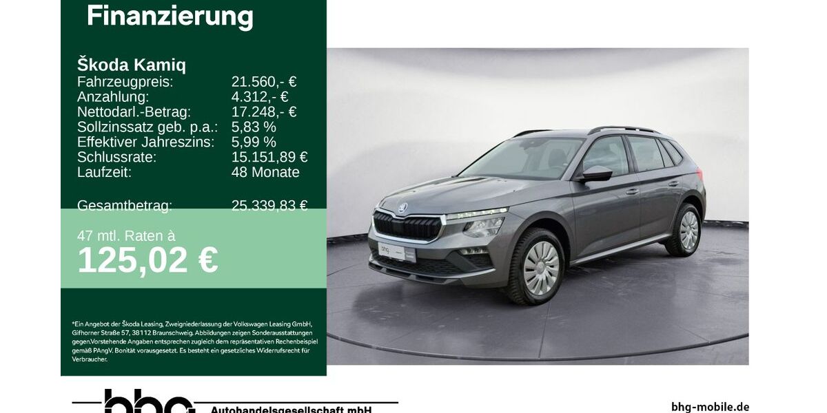 Skoda Kamiq 19.829 km 21.560 &euro; Kehl 77694