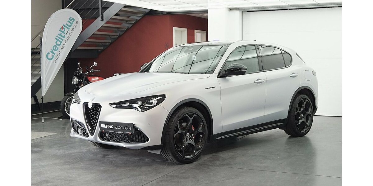 Alfa Romeo Stelvio 2.2 D Competizione Q4 ALLRAD LEDER AHK 42.000 km 39.989 &euro; Lich 35423