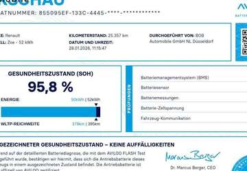Renault ZOE 25.357 km 13.555 &euro; Düsseldorf 40233