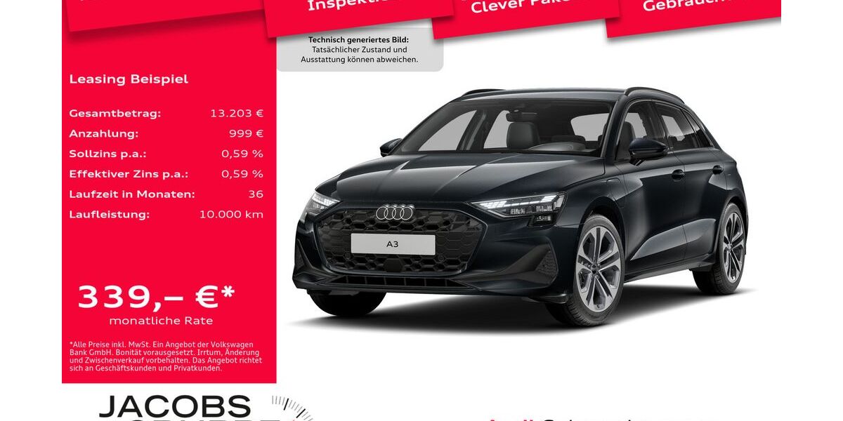 Audi A3 5.871 km 38.780 &euro; Mönchengladbach 41066